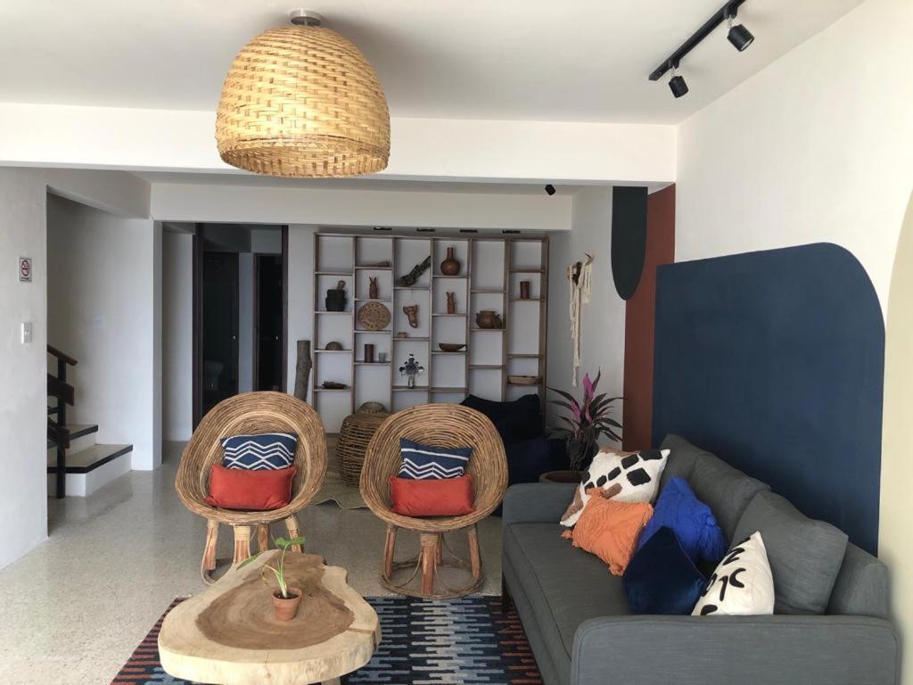 オアハカ州Casa Cronicaアパートメント エクステリア 写真